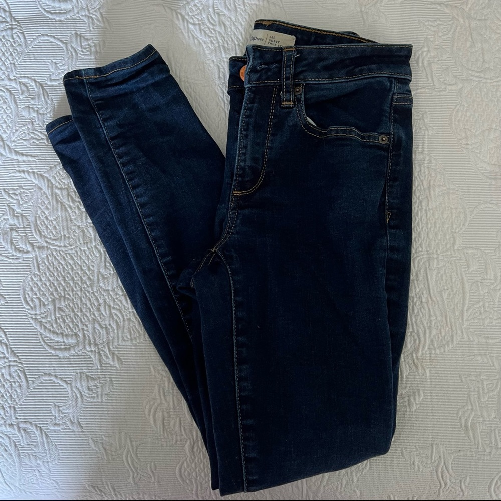 Gap Curvy True Skinny Jeans